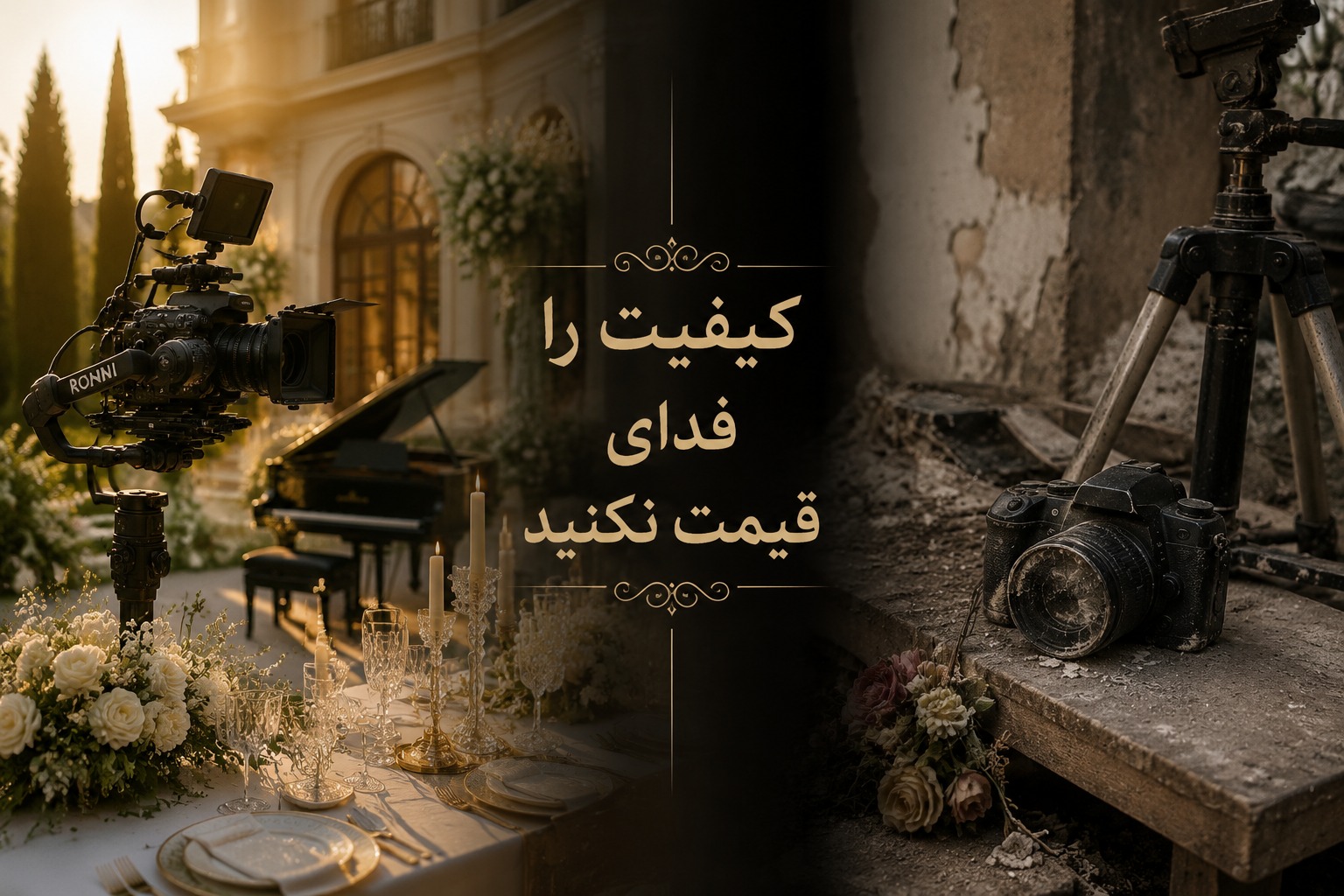 کیفیت را فدای قیمت نکنید